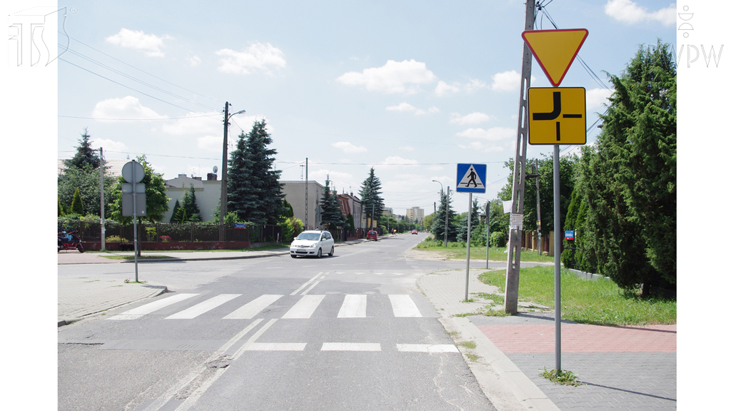 Sytuacja drogowa — pytanie 6115: Czy skręcając w lewo masz pierwszeństwo przed pojazdem nadjeżdżającym z przeciwka?