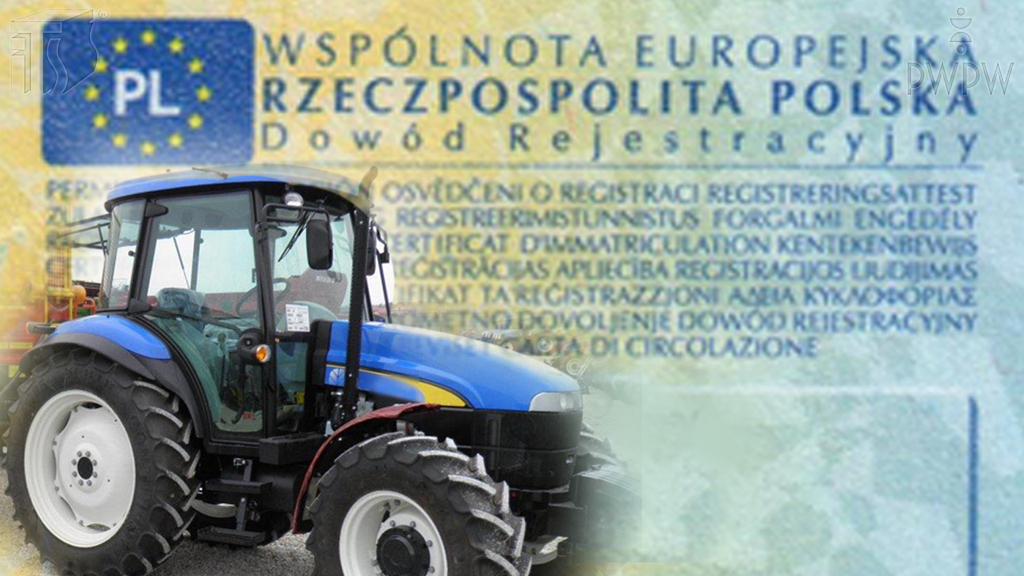 Sytuacja drogowa — pytanie 7189: Jaka adnotacja jest wymagana w dowodzie rejestracyjnym, aby ciągnik rolniczy wchodzący w skład kolejki turystycznej mógł być dopuszczony do ruchu?