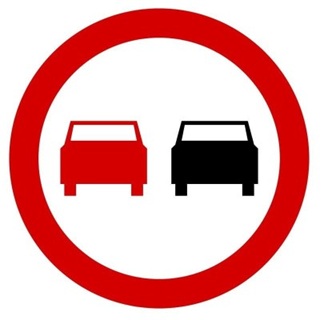 Sytuacja drogowa — pytanie 13752: Czy kierując samochodem osobowym wolno Ci za tym znakiem wyprzedzić autobus?